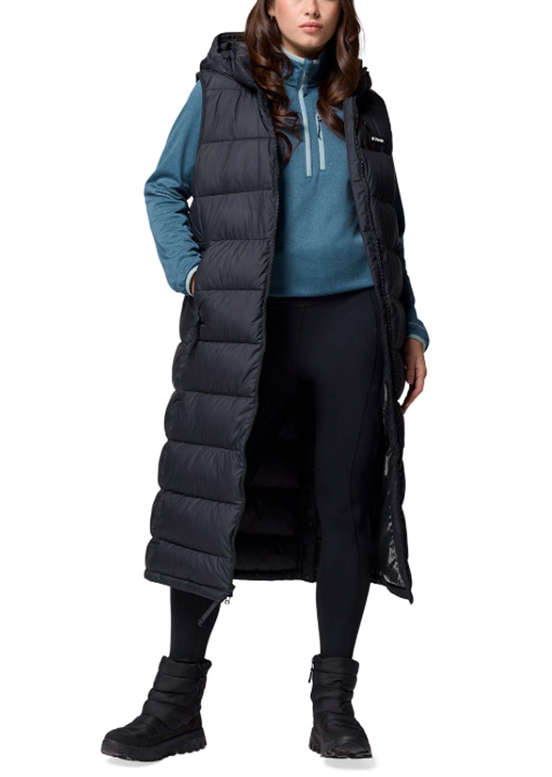Columbia Women’s Pike Lake II Long Vest Black