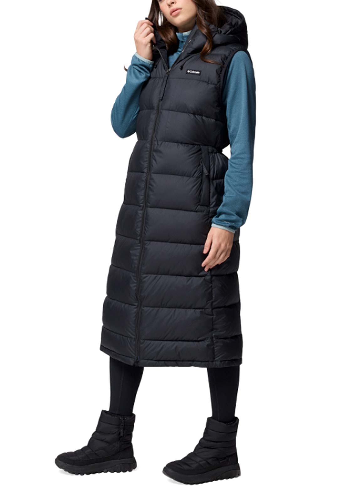 Columbia Women’s Pike Lake II Long Vest Black