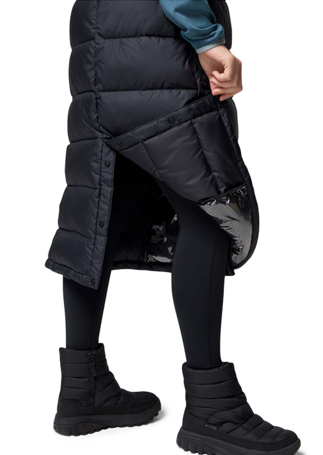 Columbia Women’s Pike Lake II Long Vest Black