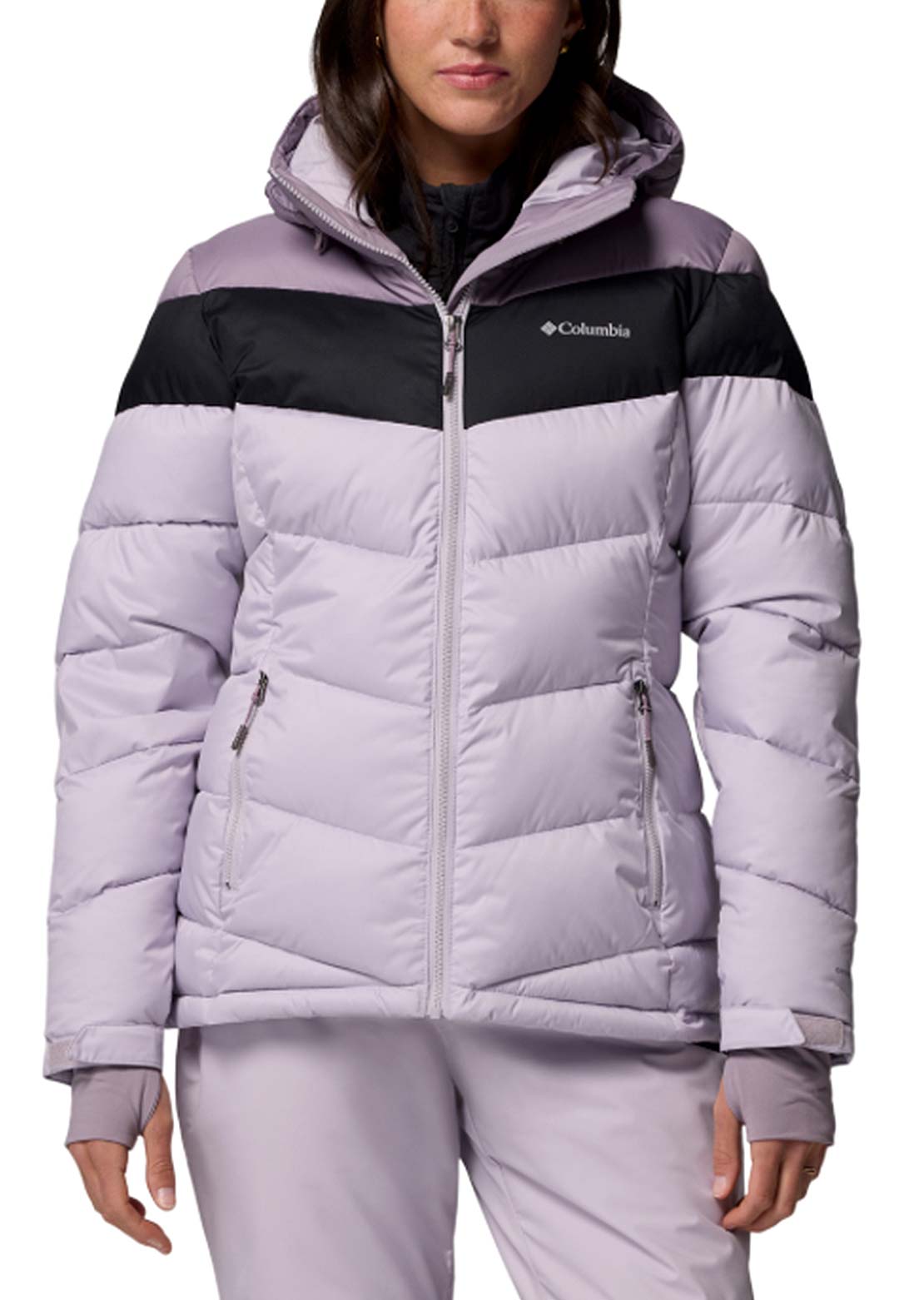 Columbia Women's Abbott Peak II Insulated Jacket Lavender Pearl