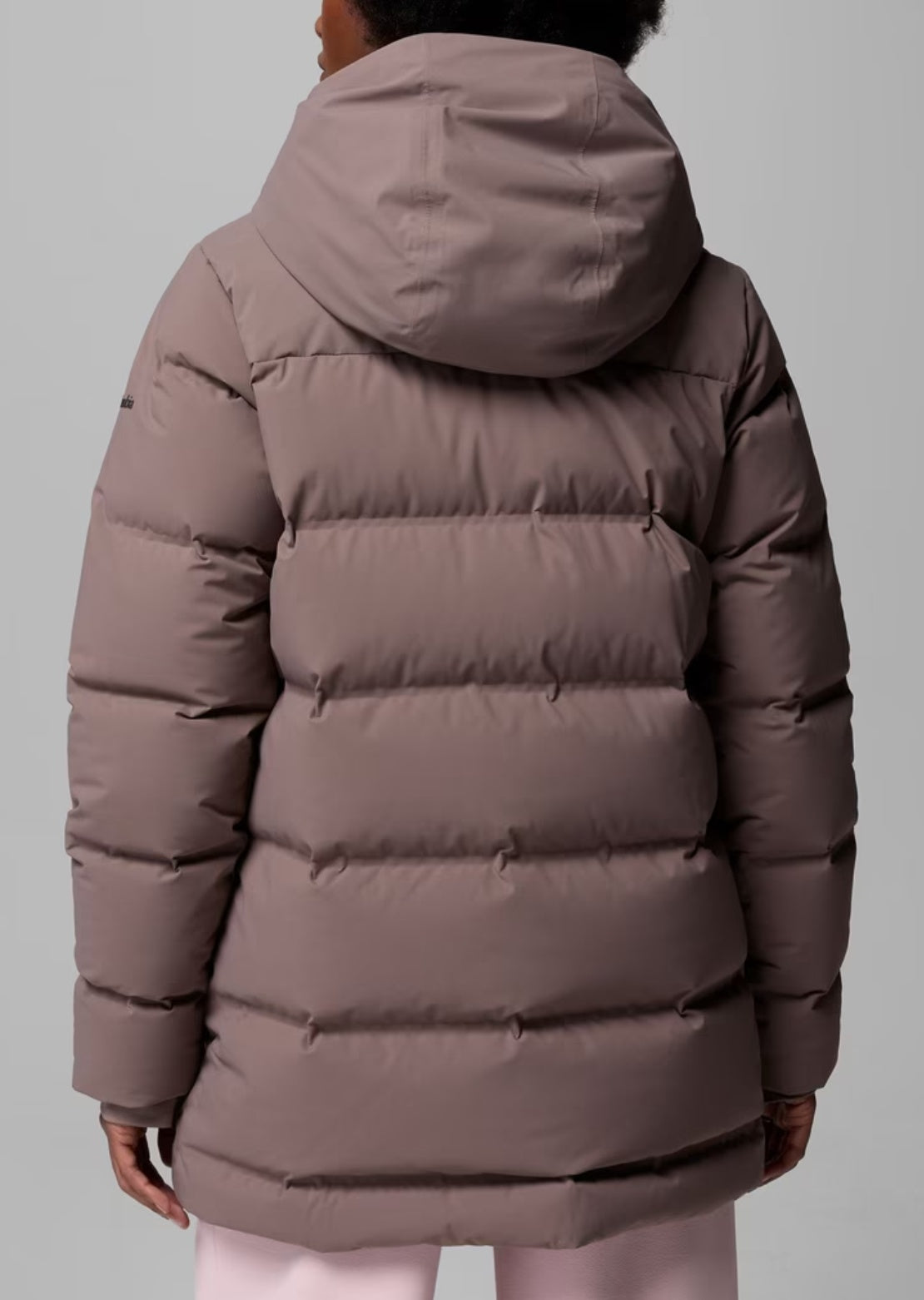 Columbia Women's Amaze Puff Heat Seal Mid Hood Jacket Iron