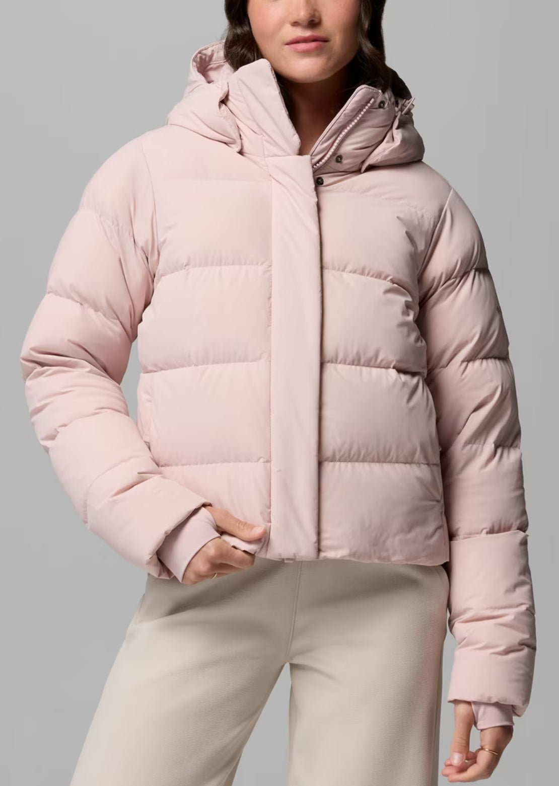 Columbia Women's Amaze Puff Hooded Jacket Mineral Pink