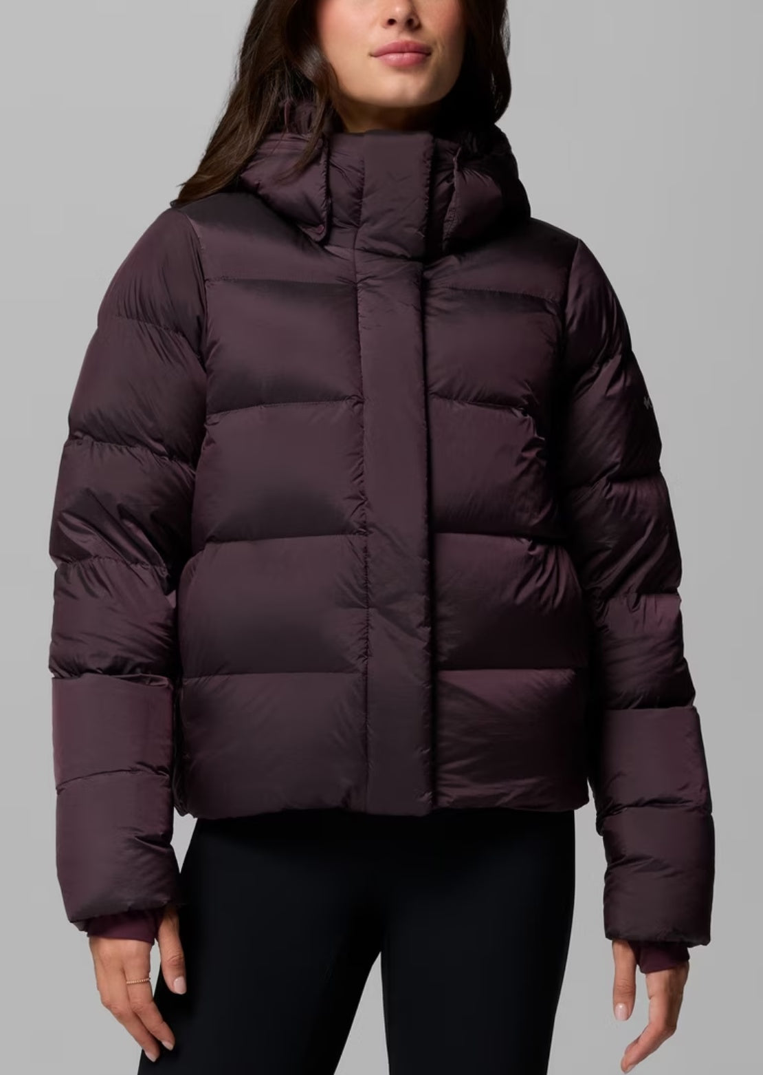 Columbia Women's Amaze Puff Hooded Jacket Moonvista High Sh