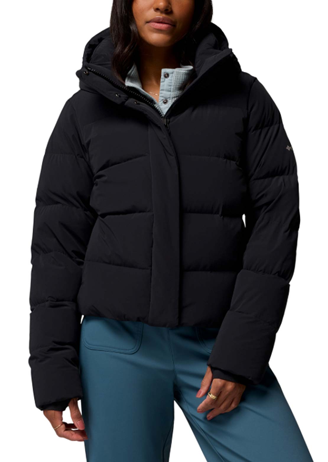 Columbia Women's Amaze Puff Hooded Jacket Black