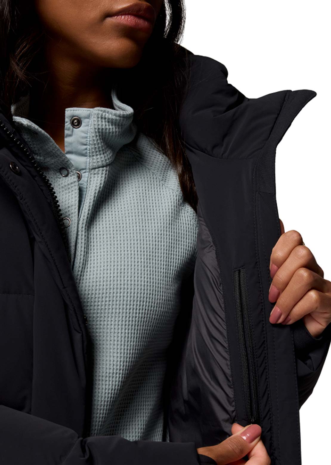 Columbia Women's Amaze Puff Hooded Jacket Black