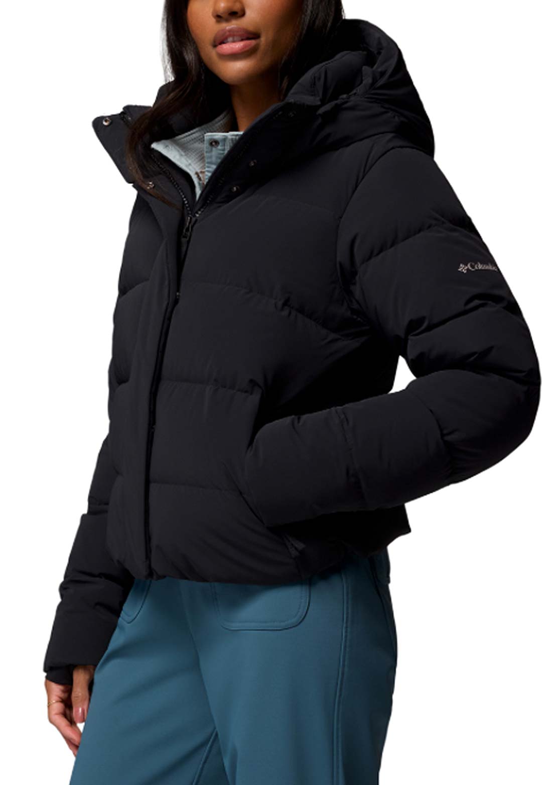 Columbia Women's Amaze Puff Hooded Jacket Black