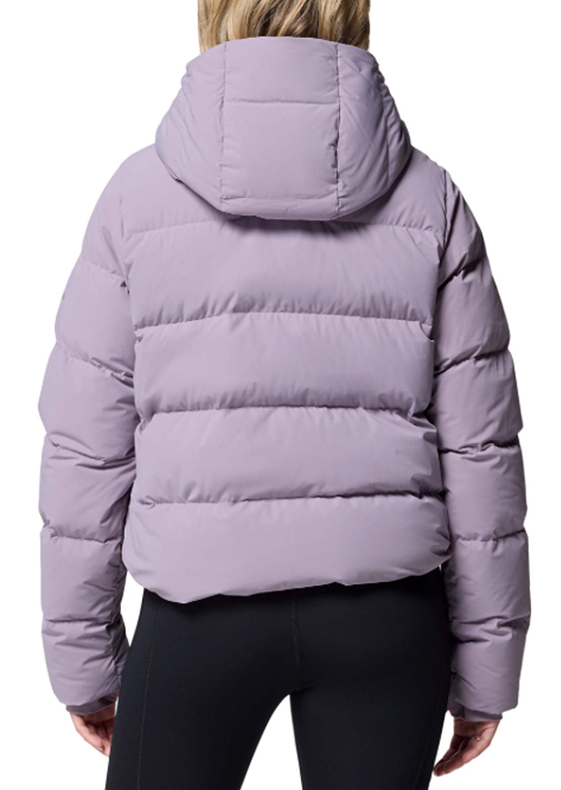Columbia Women's Amaze Puff Hooded Jacket Shale Purple