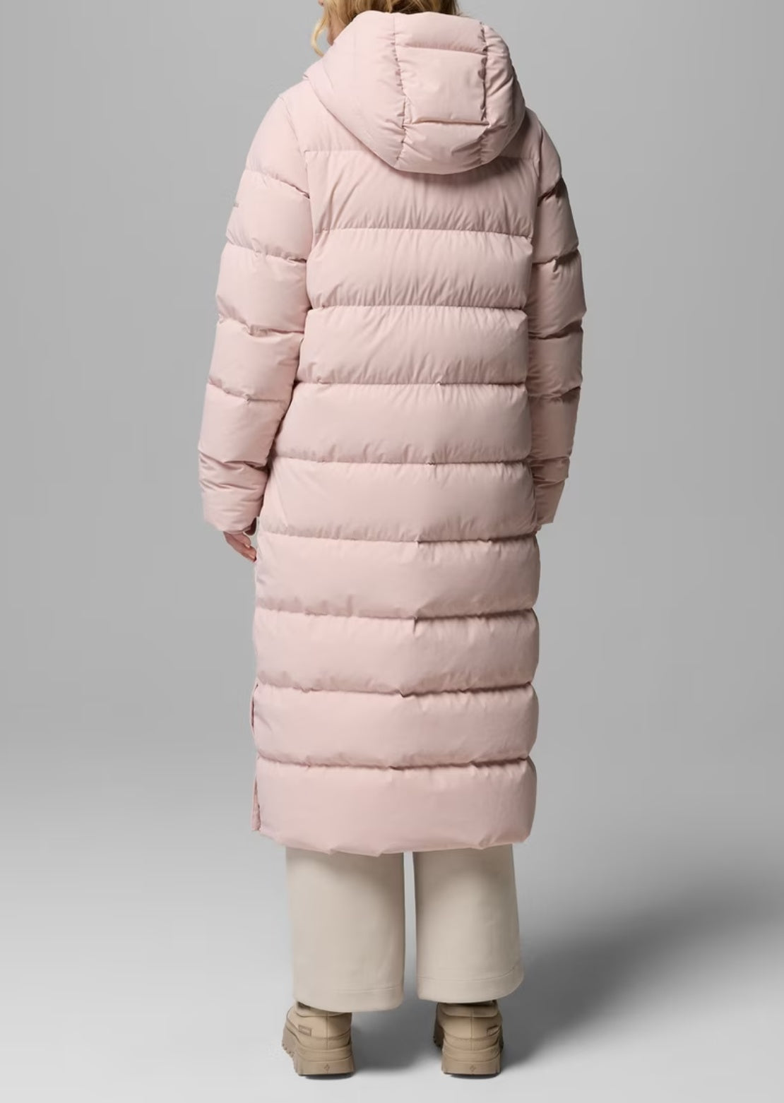 Columbia Women's Amaze Puff Long Hooded Jacket Mineral Pink