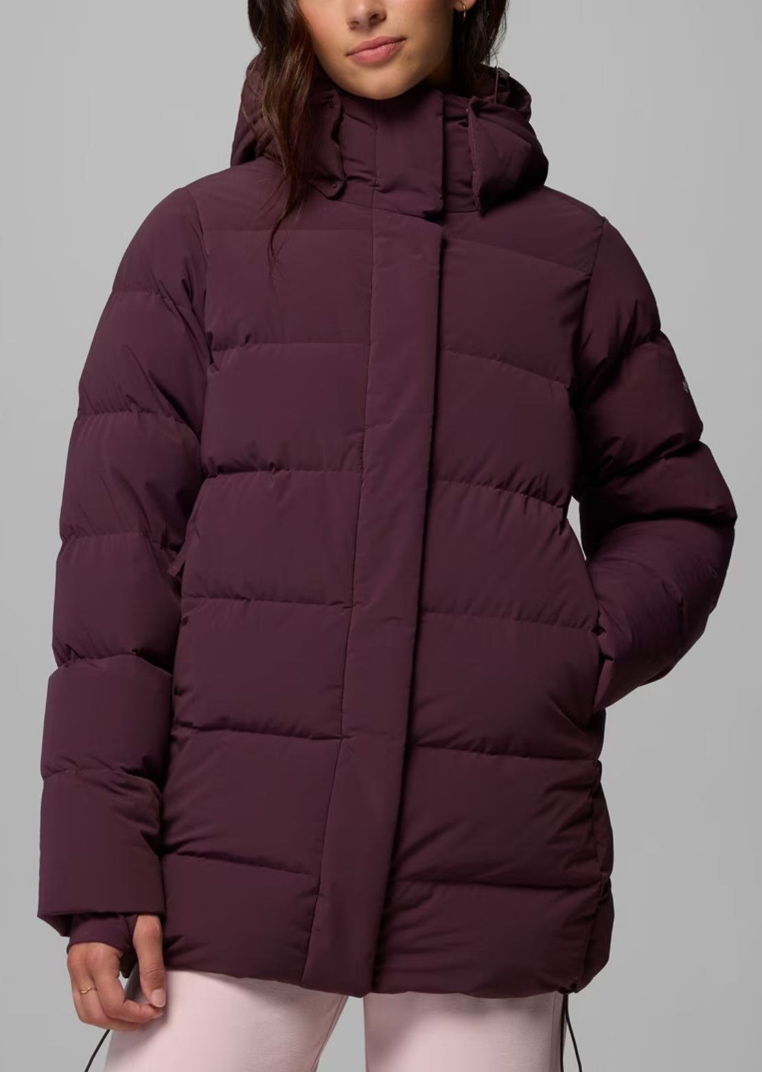 Columbia Women's Amaze Puff Mid Hooded Jacket Moonvista