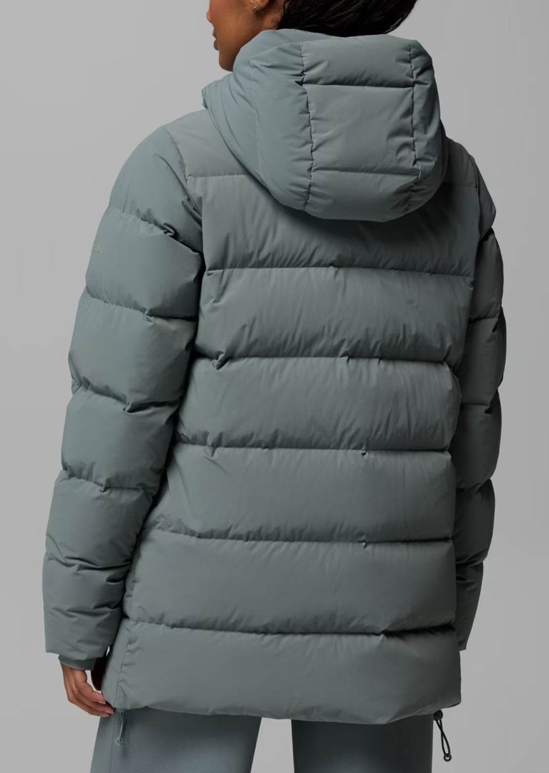 Columbia Women's Amaze Puff Mid Hooded Jacket Sedona Sage