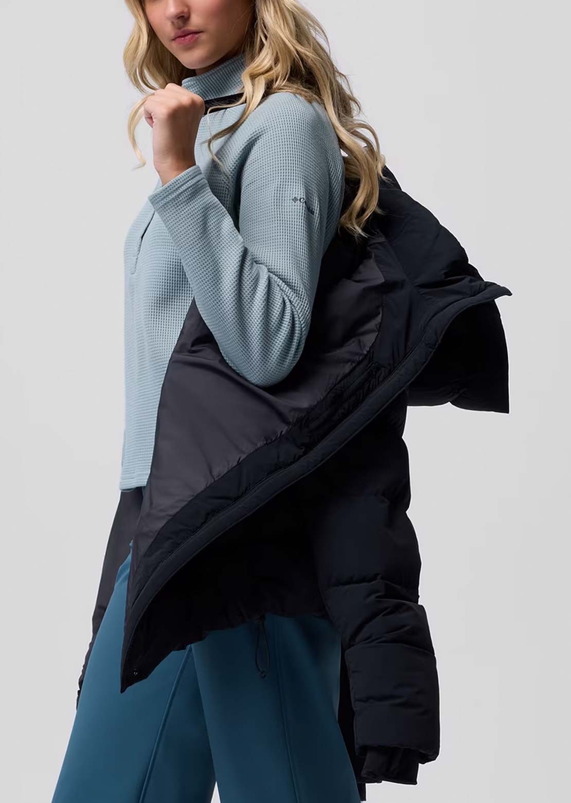 Columbia Women's Amaze Puff Mid Hooded Black