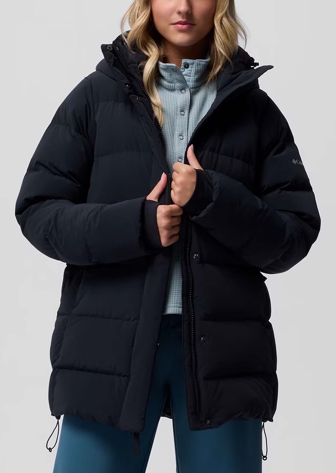 Columbia Women's Amaze Puff Mid Hooded Black