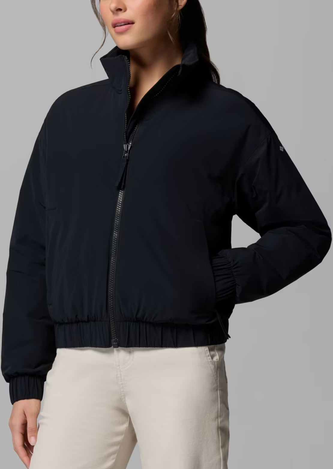 Columbia Women's AmazeStretch Insulated Bomber Jacket Black