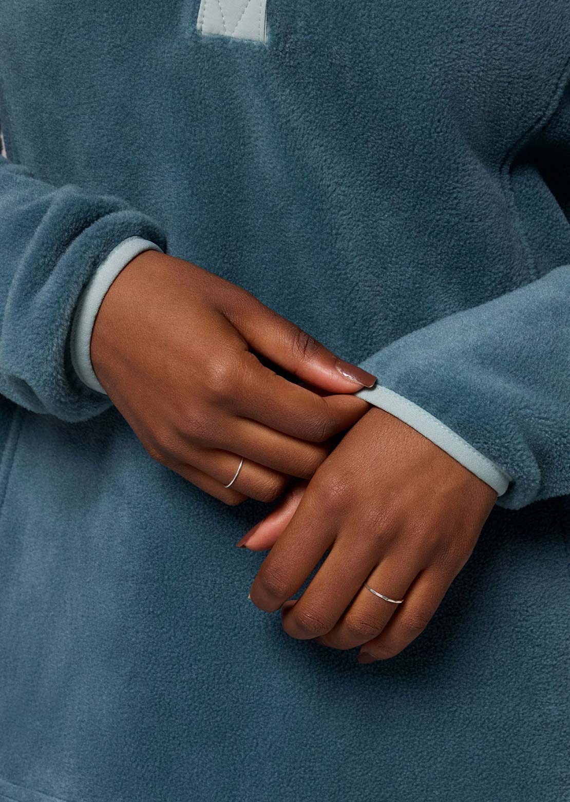 Columbia Women's Benton Springs 1/2 Snap Pull Over II Everblue/Crushed Blue