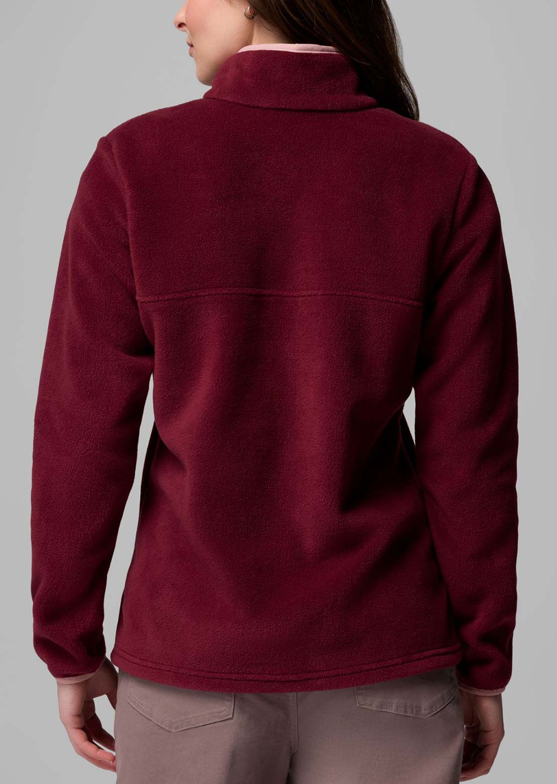Columbia Women's Benton Springs 1/2 Snap Pull Over II Rich Wine