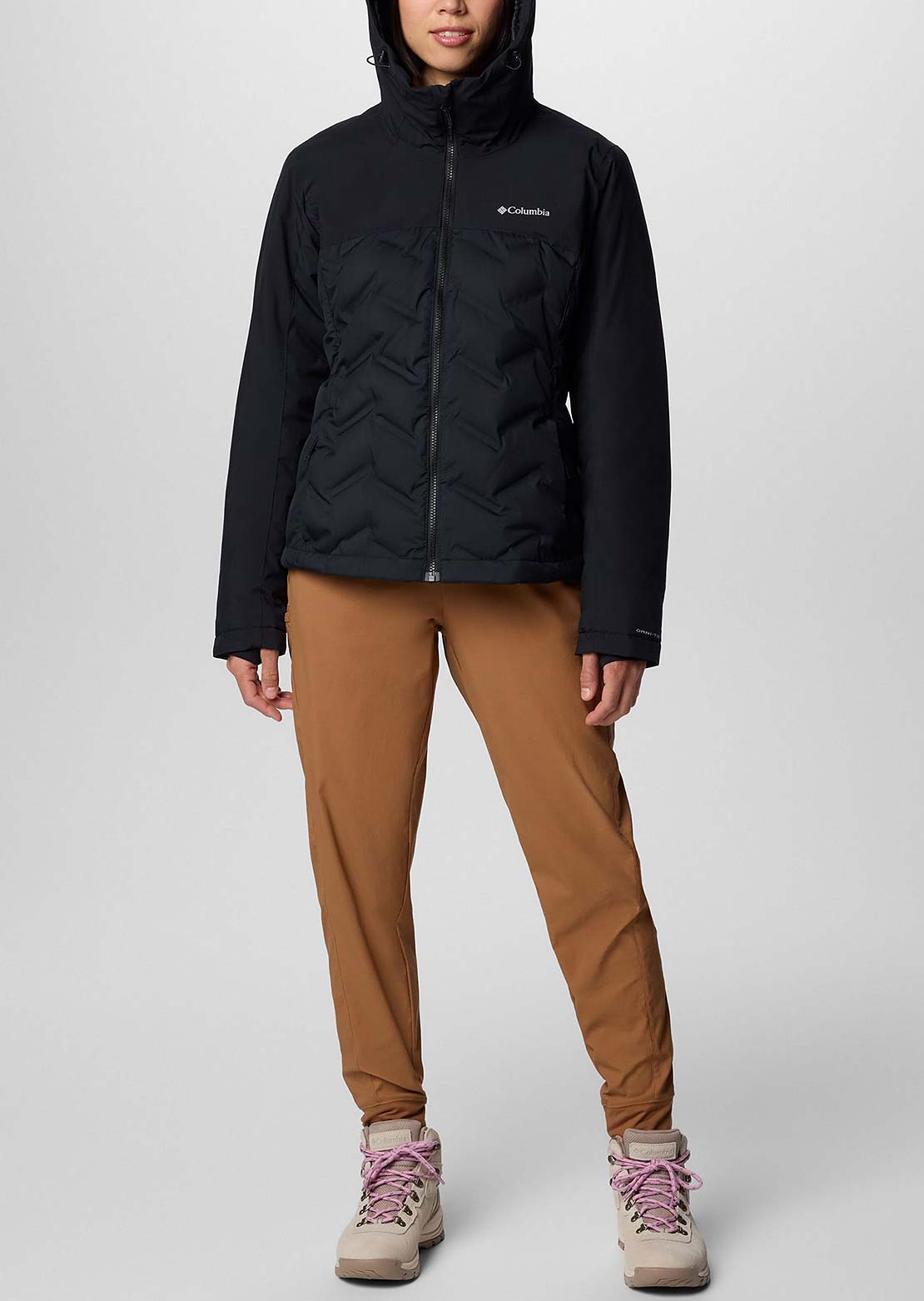Columbia Women&#39;s Grand Trek III Down Jacket Black