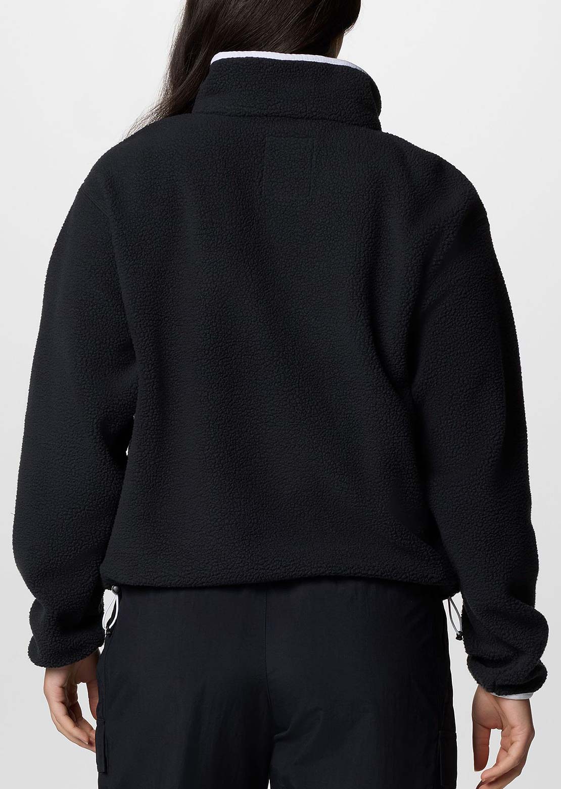 Columbia Women's Helvetia II Cropped Half-Snap Fleece Black