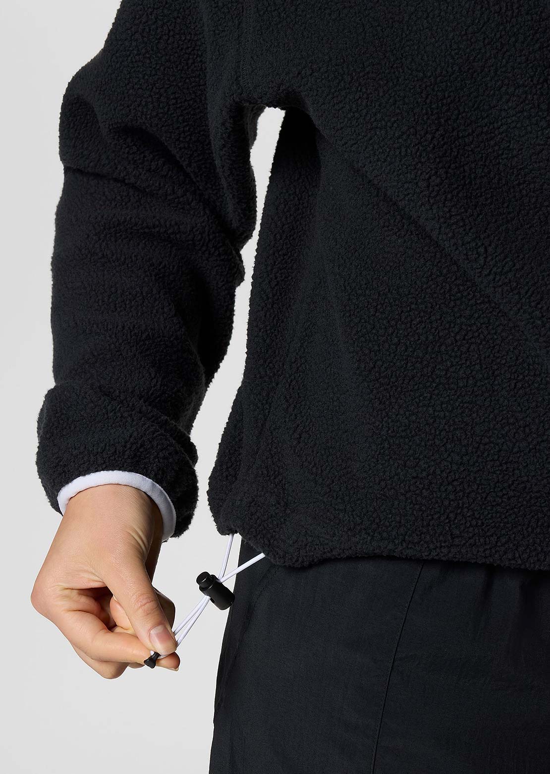 Columbia Women's Helvetia II Cropped Half-Snap Fleece Black