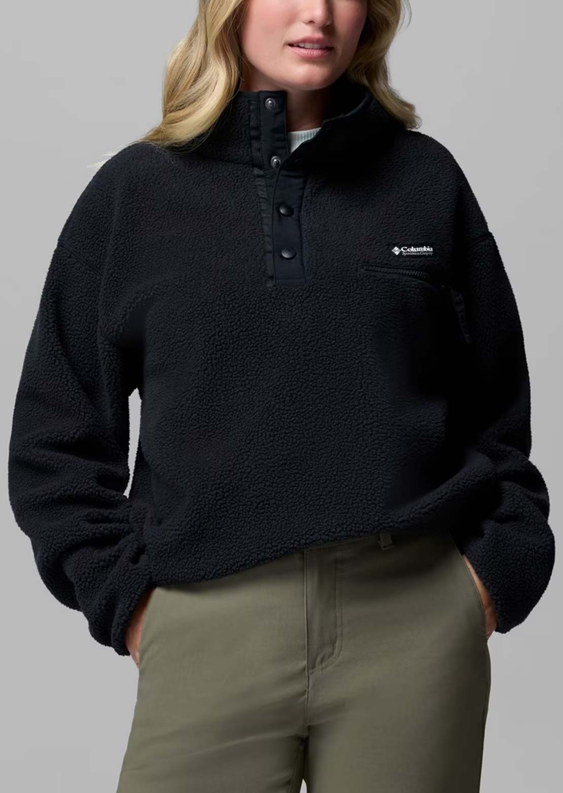 Columbia Femmes Helvetia II Cropped Half Snap Fleece Manteau