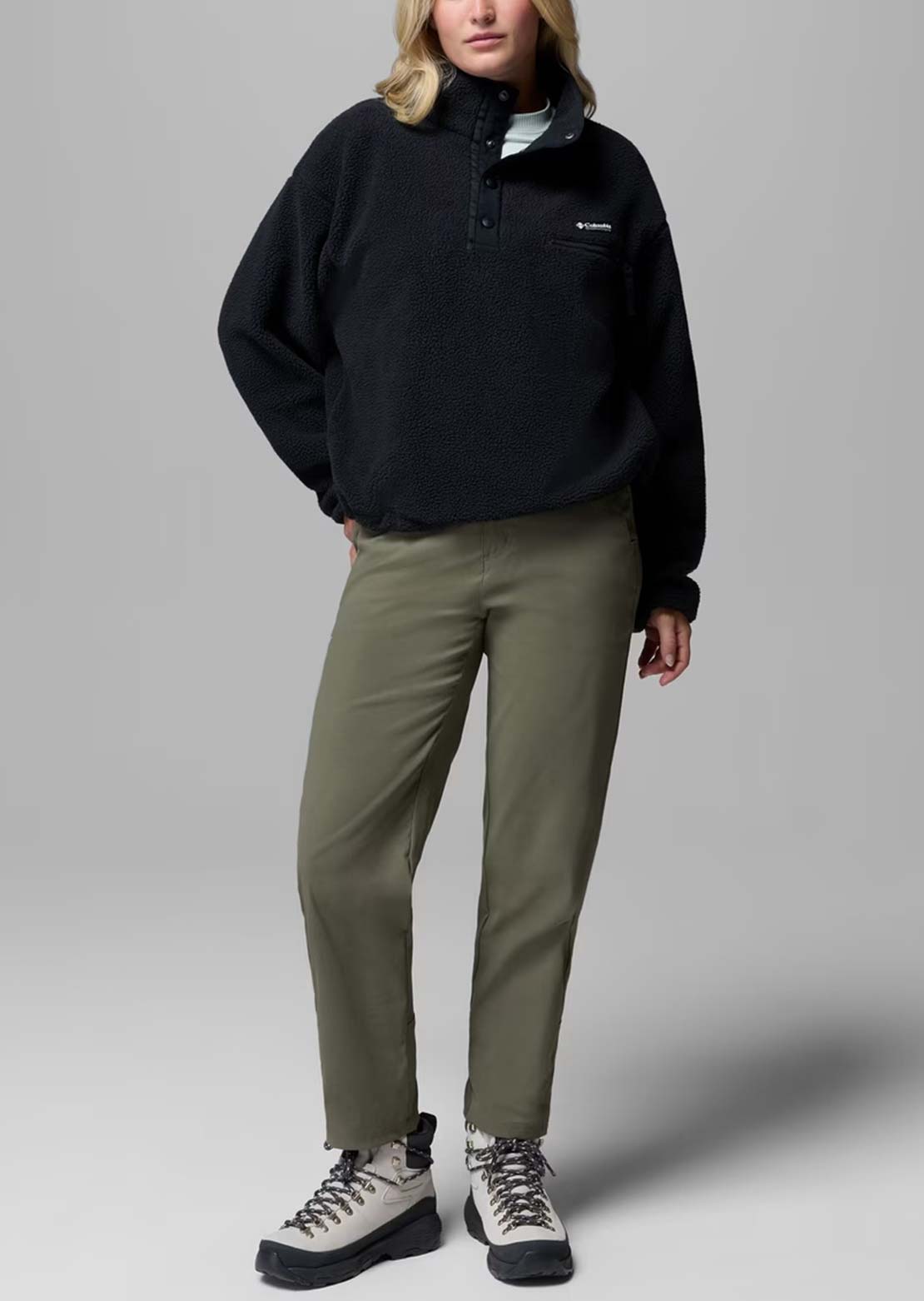Columbia Femmes Helvetia II Cropped Half Snap Fleece Manteau