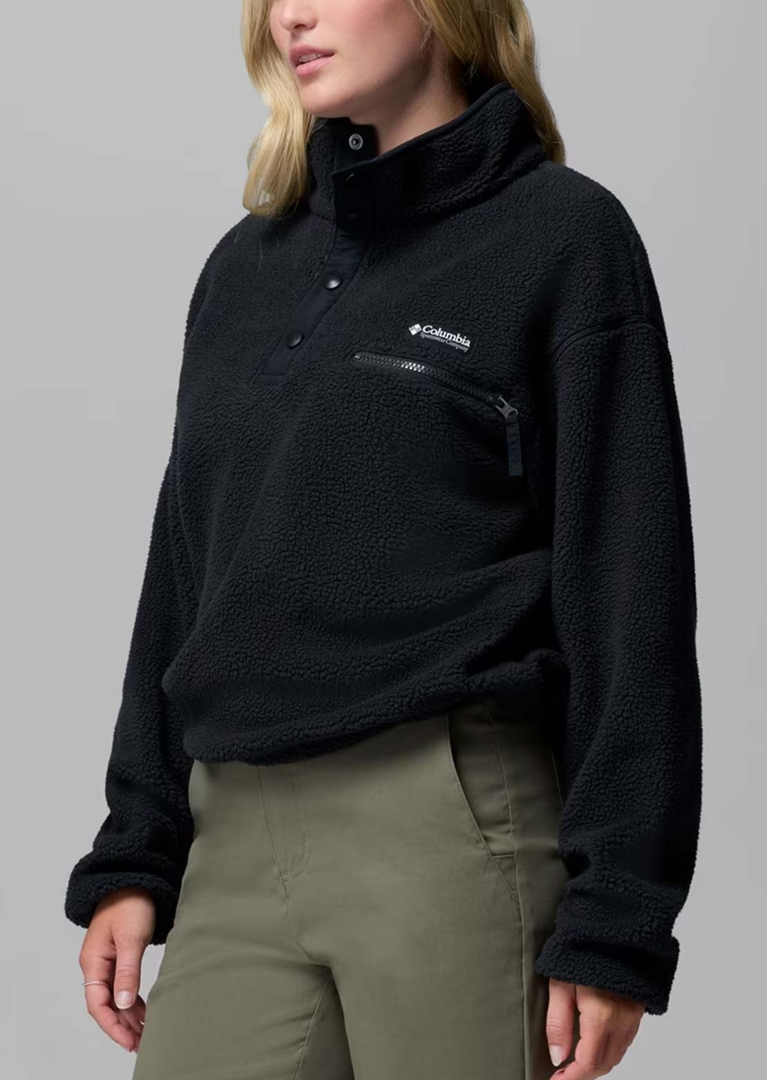 Columbia Femmes Helvetia II Cropped Half Snap Fleece Manteau