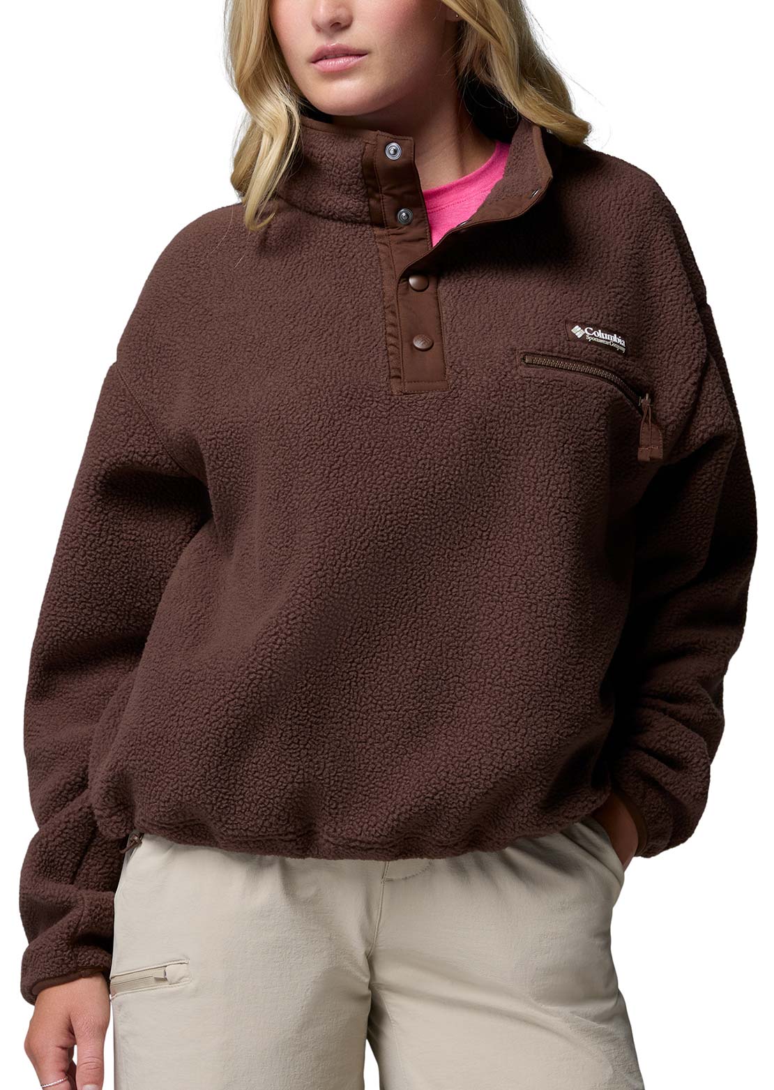 Columbia Femmes Helvetia II Cropped Half Snap Fleece Manteau