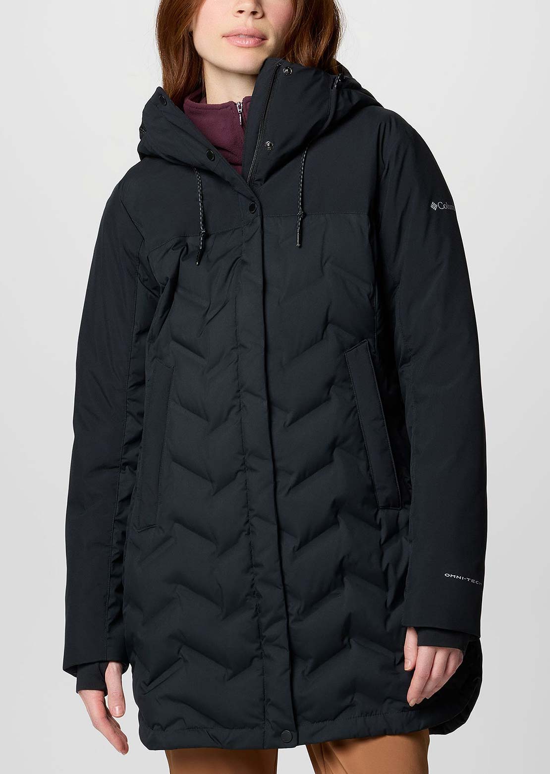 Columbia Women's Mountain Croo III Mid Down Jacket Black