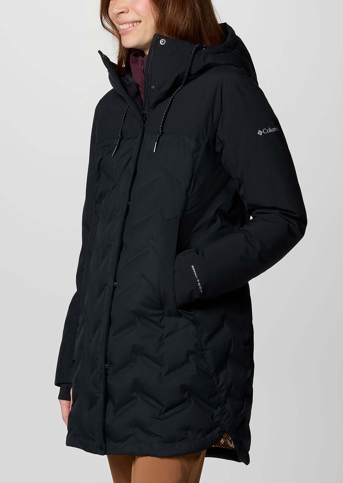 Columbia Women's Mountain Croo III Mid Down Jacket Black