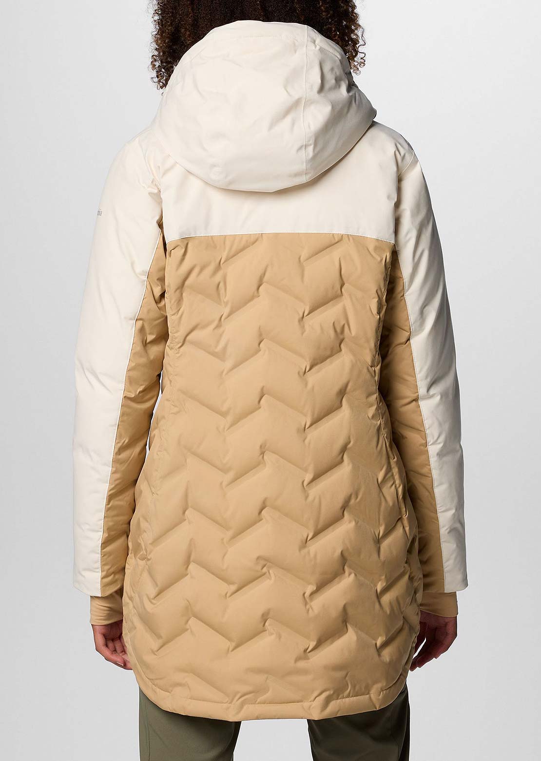 Columbia Women's Mountain Croo III Mid Down Jacket Canoe/Chalk
