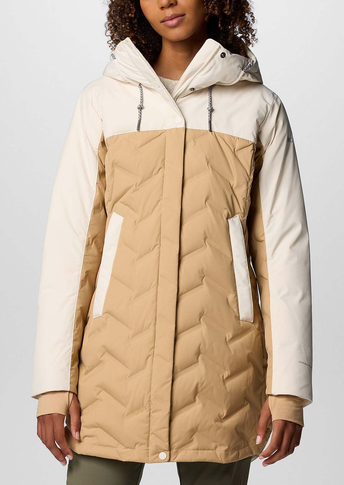 Columbia Women's Mountain Croo III Mid Down Jacket Canoe/Chalk