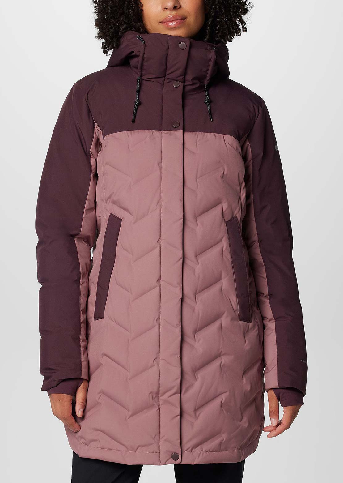 Columbia Women's Mountain Croo III Mid Down Jacket Fig/Moonvista