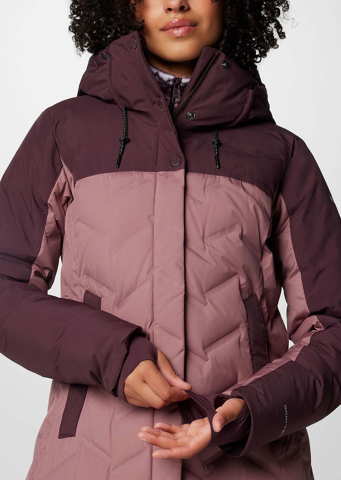 Columbia Women's Mountain Croo III Mid Down Jacket Fig/Moonvista