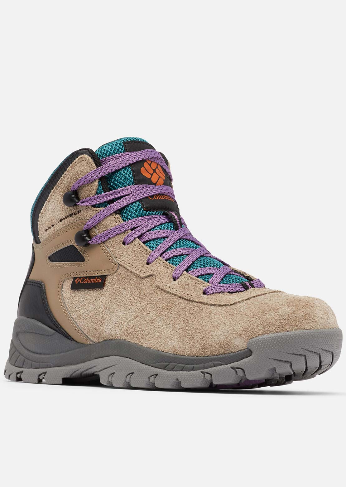 Columbia Women's Newton Ridge Hiking Boots Wet Sand/Cedar