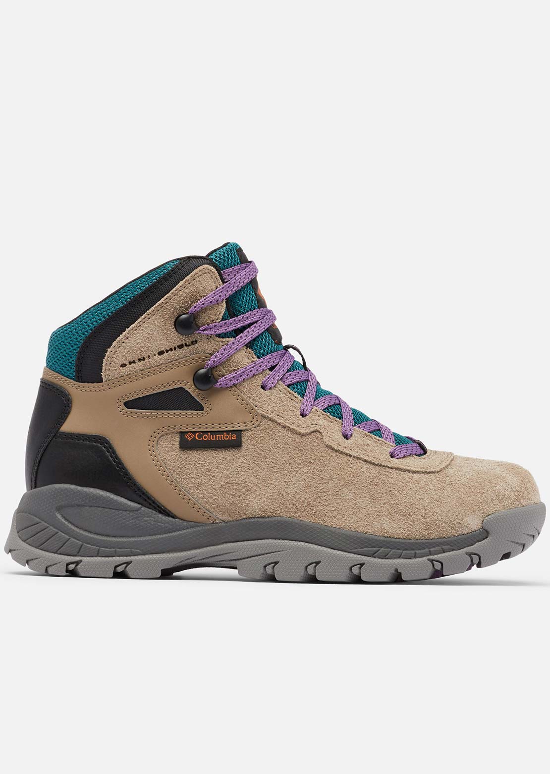 Columbia Women's Newton Ridge Hiking Boots Wet Sand/Cedar