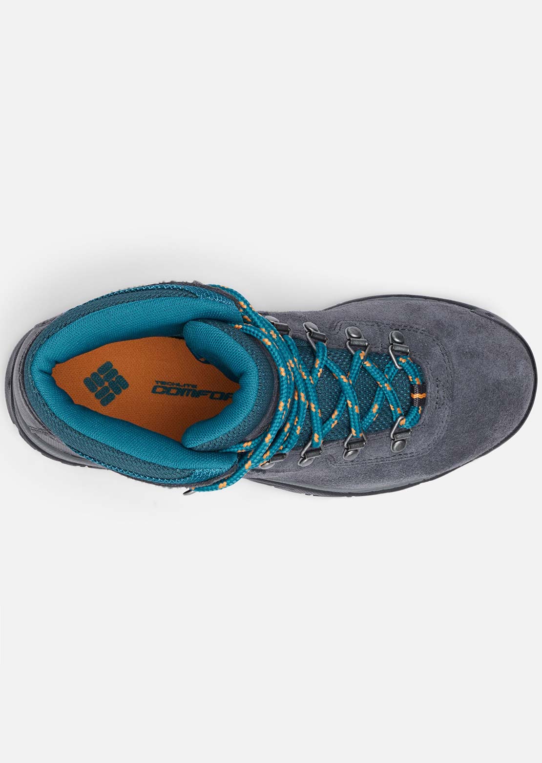 Columbia Women's Newton Ridge Plus Waterproof Amped Hiking Boots Shark/River Blue