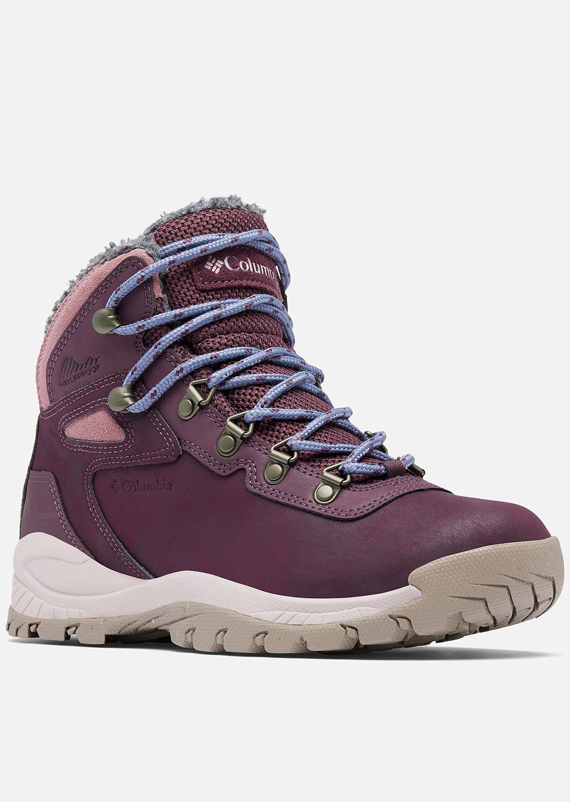 Columbia Women's Newton Ridge Waterpoof Omni-heat II Hiking Boots Moonvista/Vapor