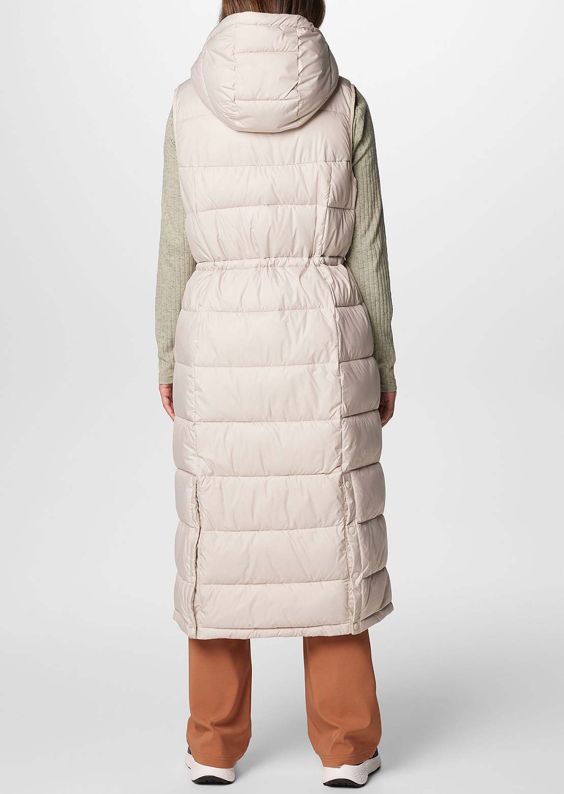 Columbia Women's Pike Lake Long Vest Dark Stone