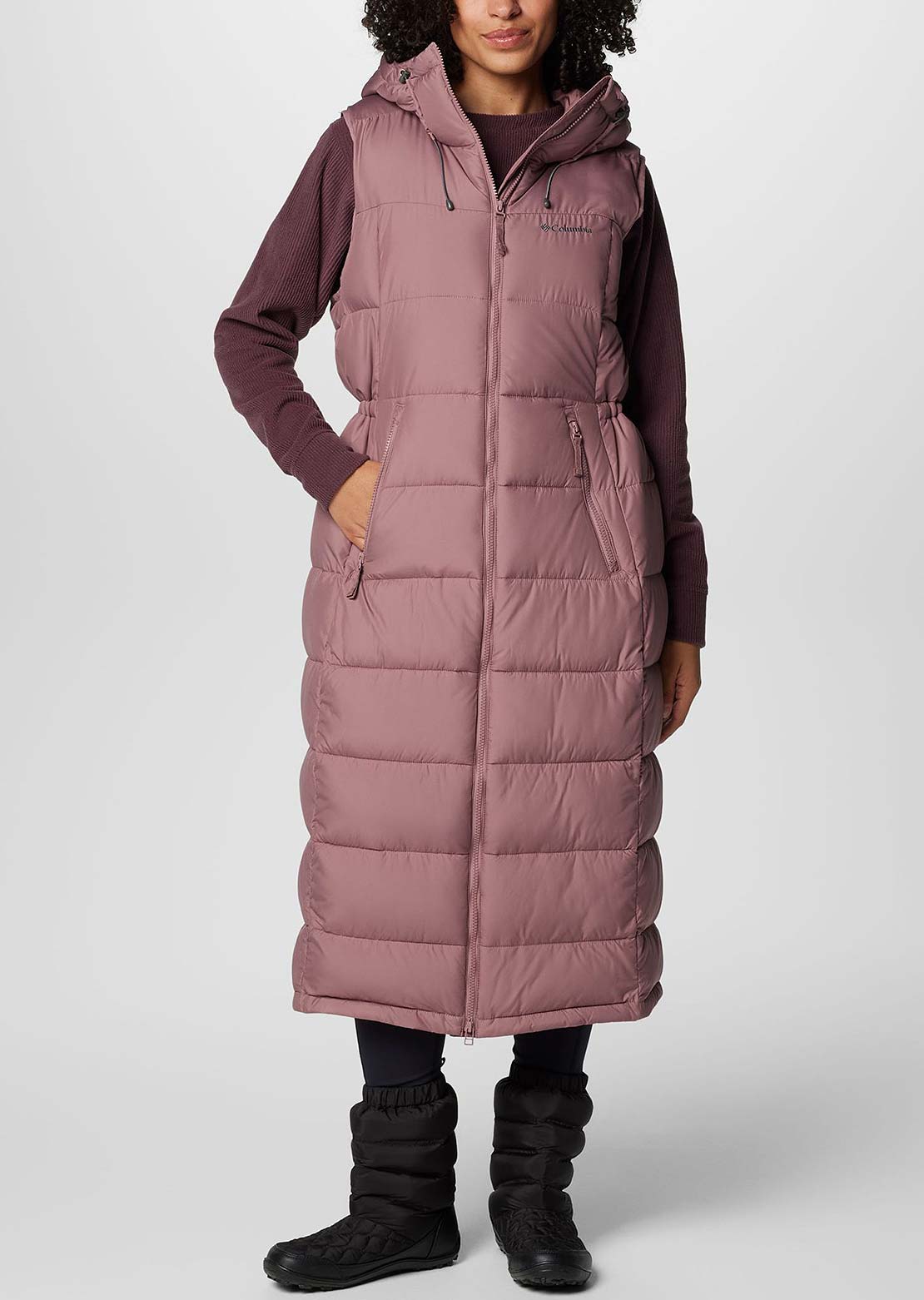 Columbia Women's Pike Lake Long Vest Fig