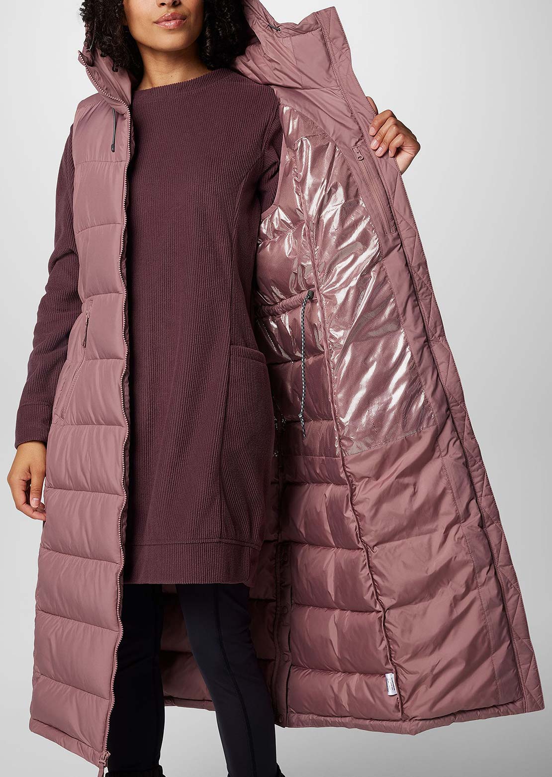 Columbia Women's Pike Lake Long Vest Fig