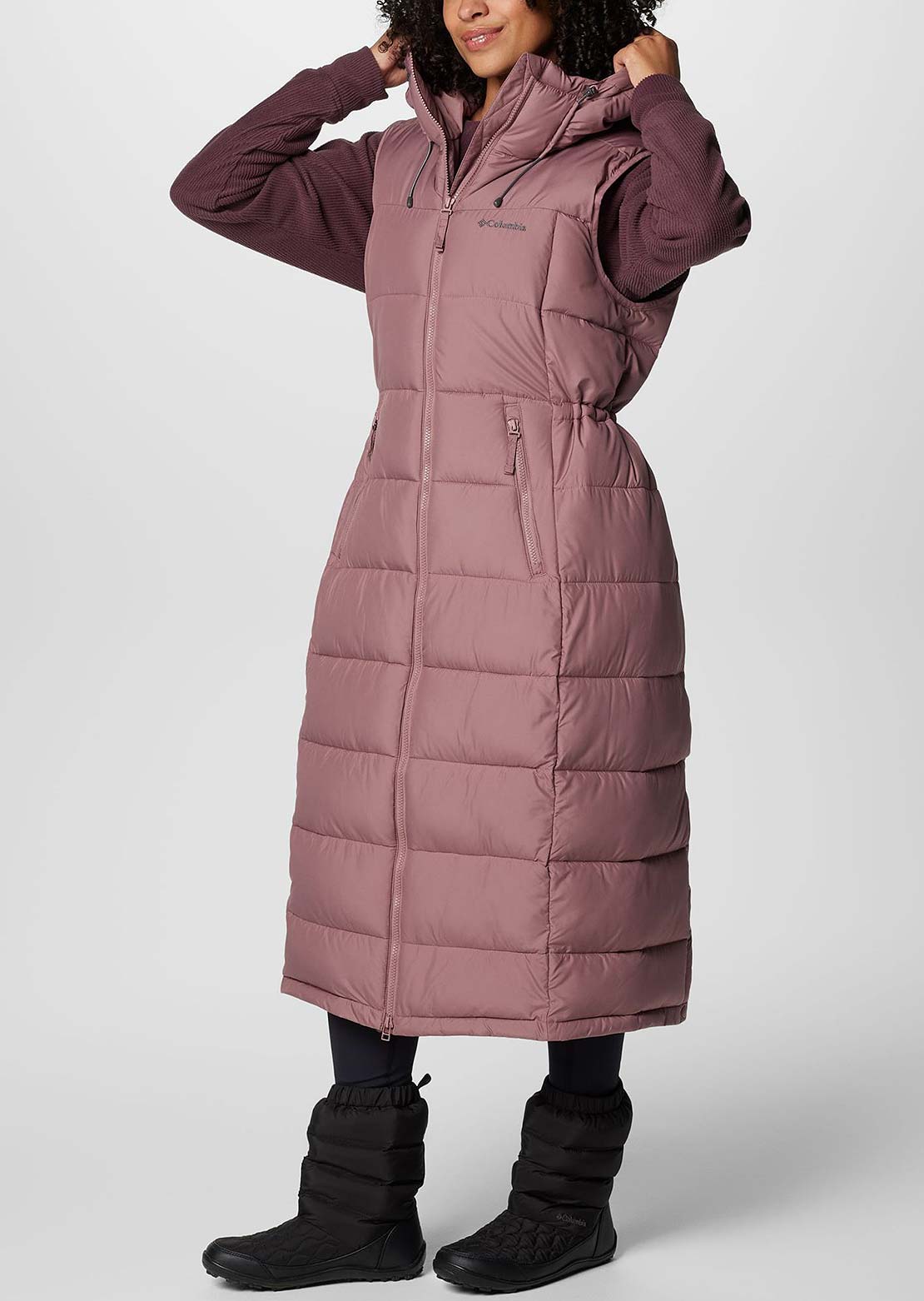 Columbia Women's Pike Lake Long Vest Fig