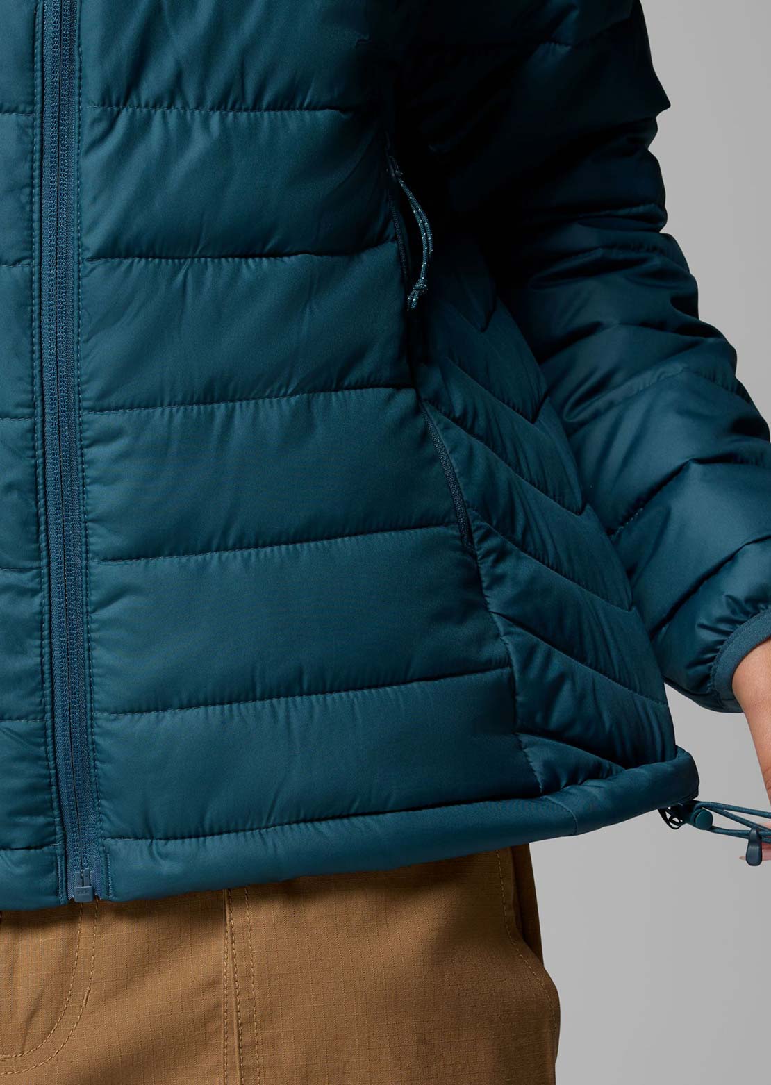 Columbia Women's Powder Lite II Hooded Jacket Everblue