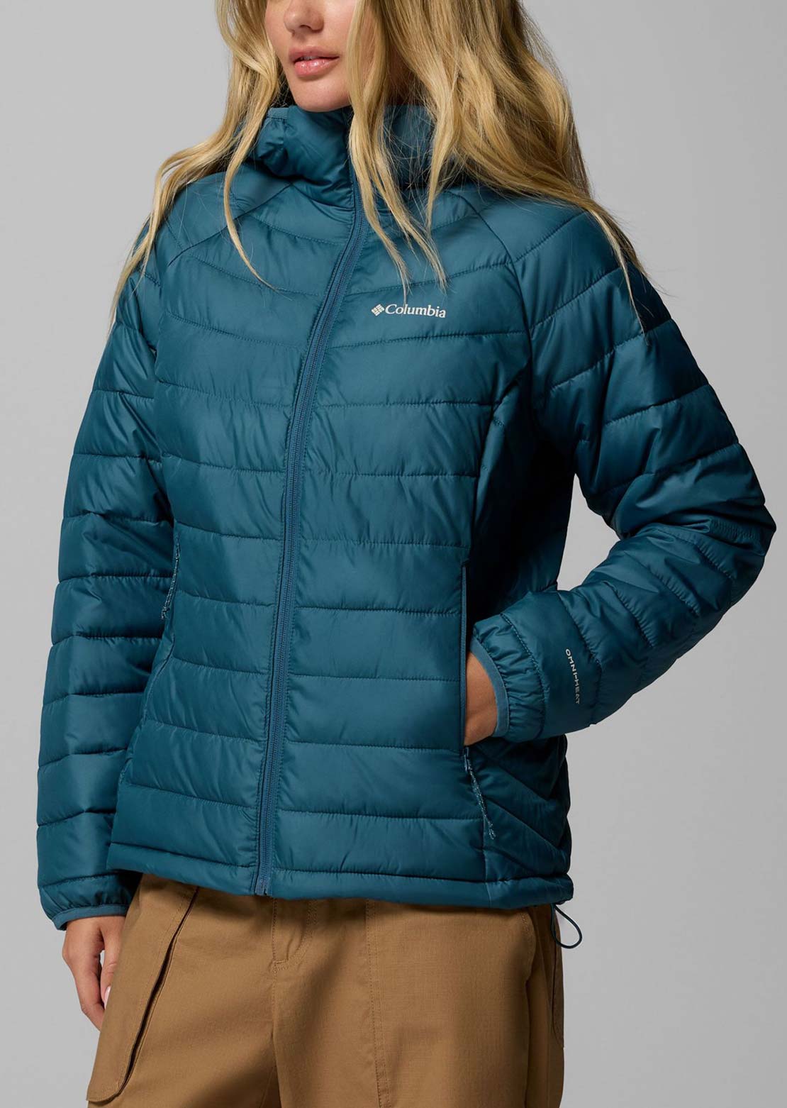 Columbia Women's Powder Lite II Hooded Jacket Everblue