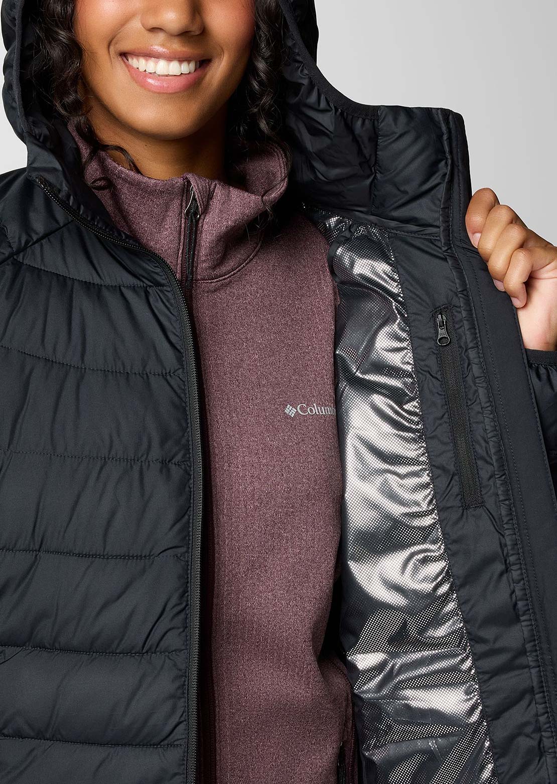 Columbia Women's Powder Lite II Mid Jacket Black