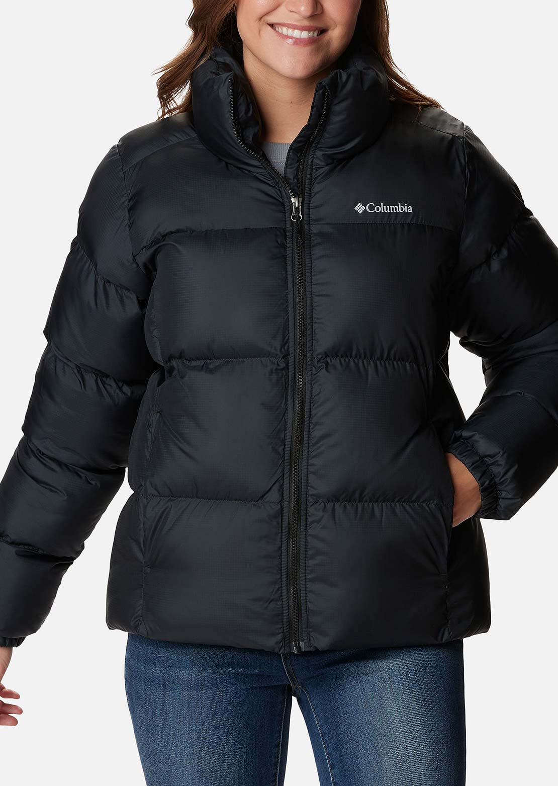 Columbia Women's Puffect II Full Zip Jacket Black