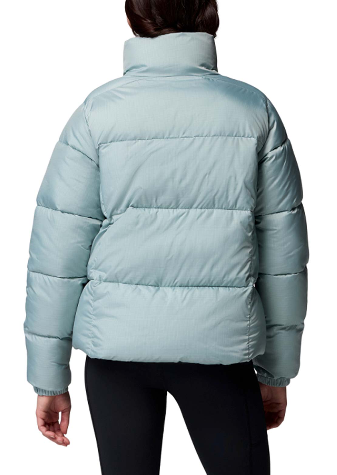 Columbia Women's Puffect II Full Zip Jacket Crushed Blue