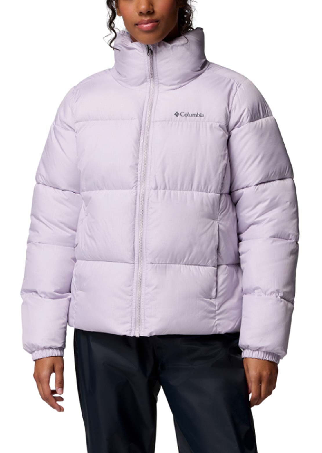 Columbia Women's Puffect II Full Zip Jacket Lavender Pearl