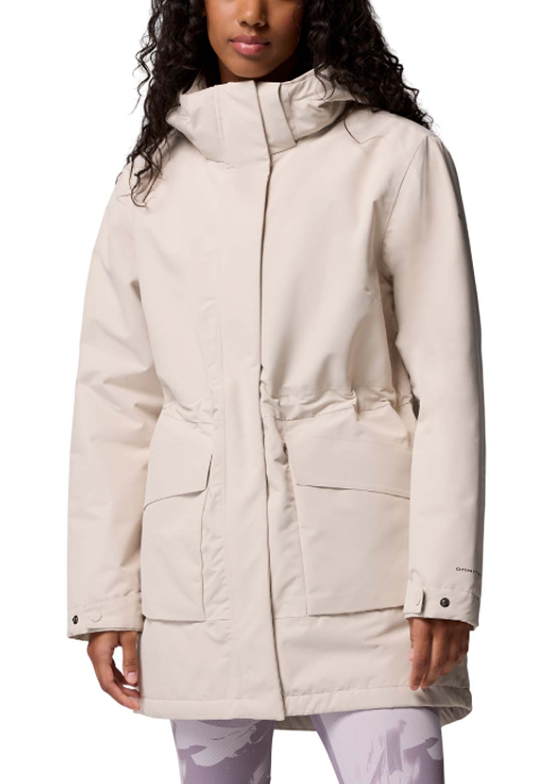 Columbia Women's Pulaski Parka Dark Stone