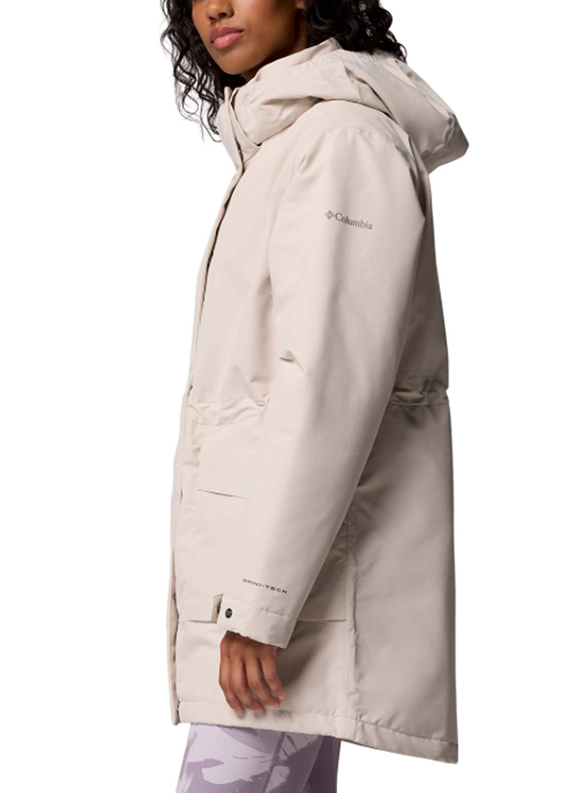 Columbia Women's Pulaski Parka Dark Stone