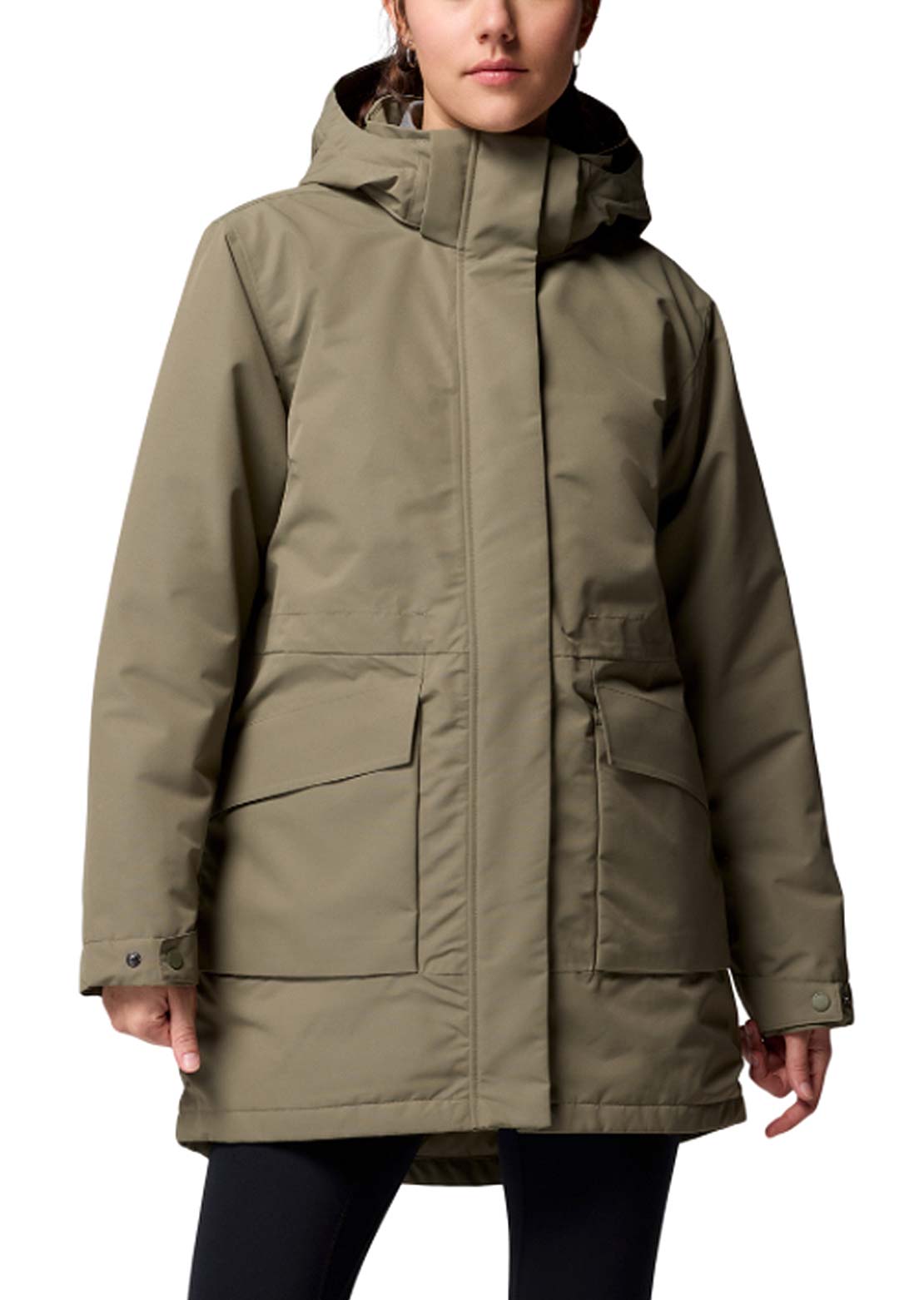 Columbia Women's Pulaski Parka Stone Green