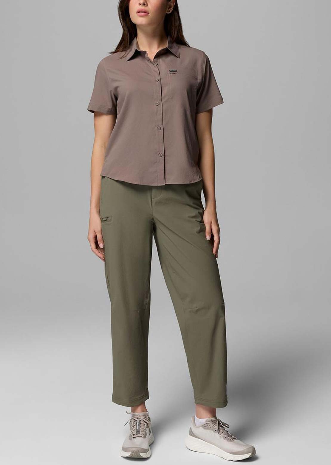Columbia Women's Silver Ridge Utility II Button Up Shirt Iron